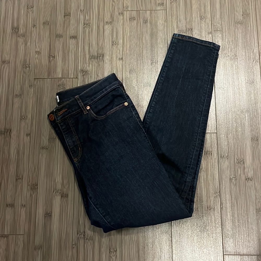 LOFT Modern Skinny dark wash jeans size 28/6